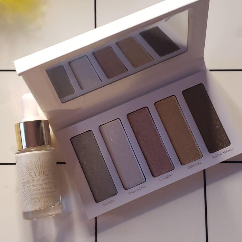 Kypris illuminating eye serum,primer. Plus palette